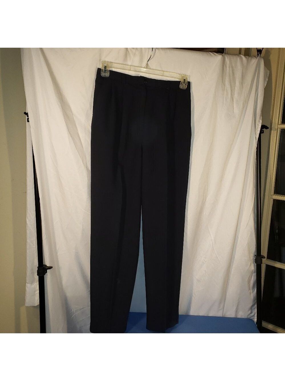 Ladies REQUIREMENTS Trousers in Navy Blue - 10